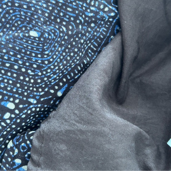 Ulla Johnson Rosalind Indigo Print Ruffle Midi Dress - Picture 10 of 14